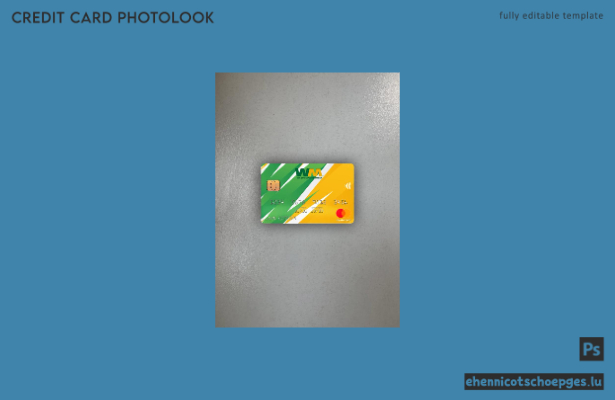 USA Waste Management Bank Mastercard Foto-Beispielvorschau